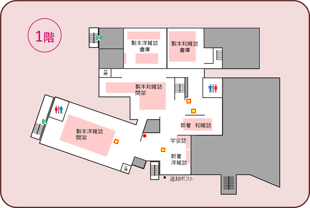 1階館内案内 電気通信大学附属図書館 1階館内案内 電気通信大学附属図書館